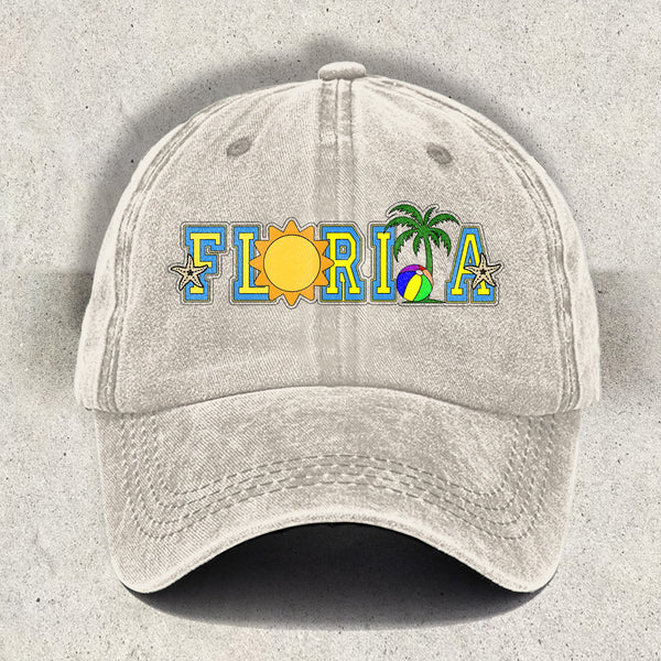 Florida Printed Baseball Cap