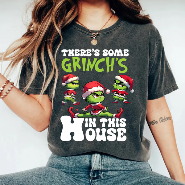 Funny Retro There's Some Green In This House T-shirt