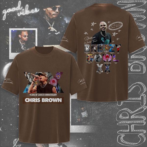 Chris Brown Crew Neck T-shirt