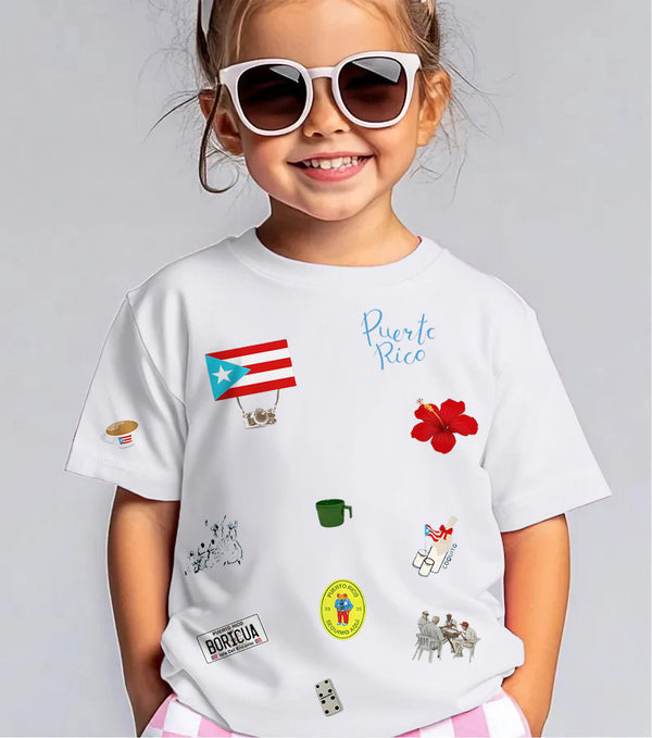Puerto Rico Children's Cotton T-Shirts
