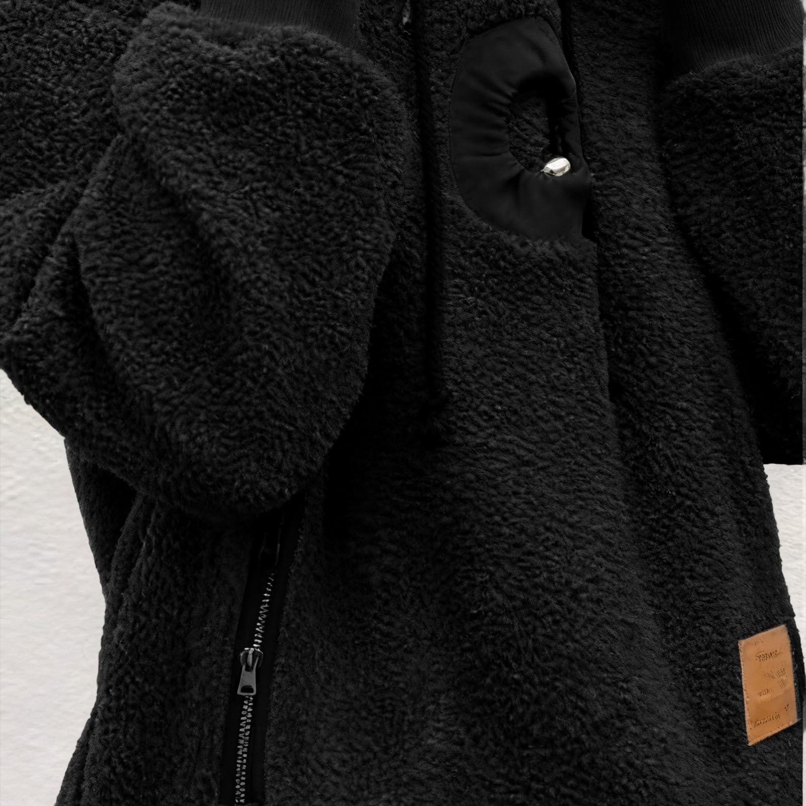 Pet Care Hoodie Long Sleeve Warm Fall Winter Pullover Sweatshirt with Dog Pouch for Outdoor Dog Walking generous