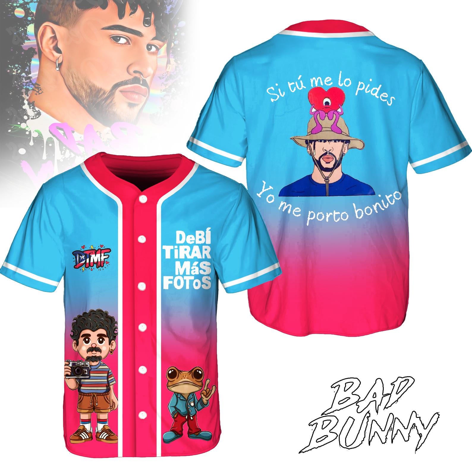 Puerto Rico Printed Baseball Jersey（Best Seller）