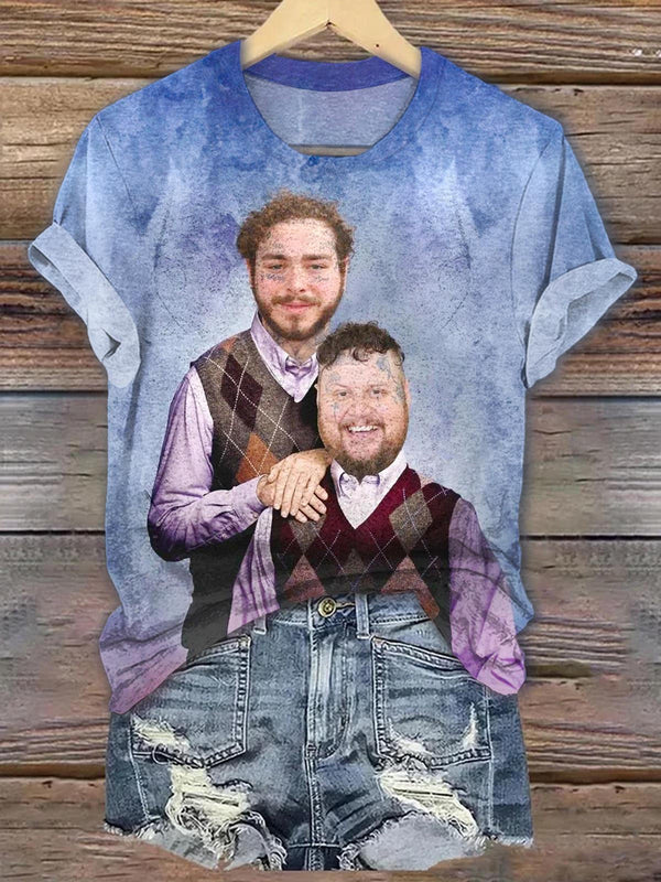 Post Malone Jelly Music Crew Neck T-shirt