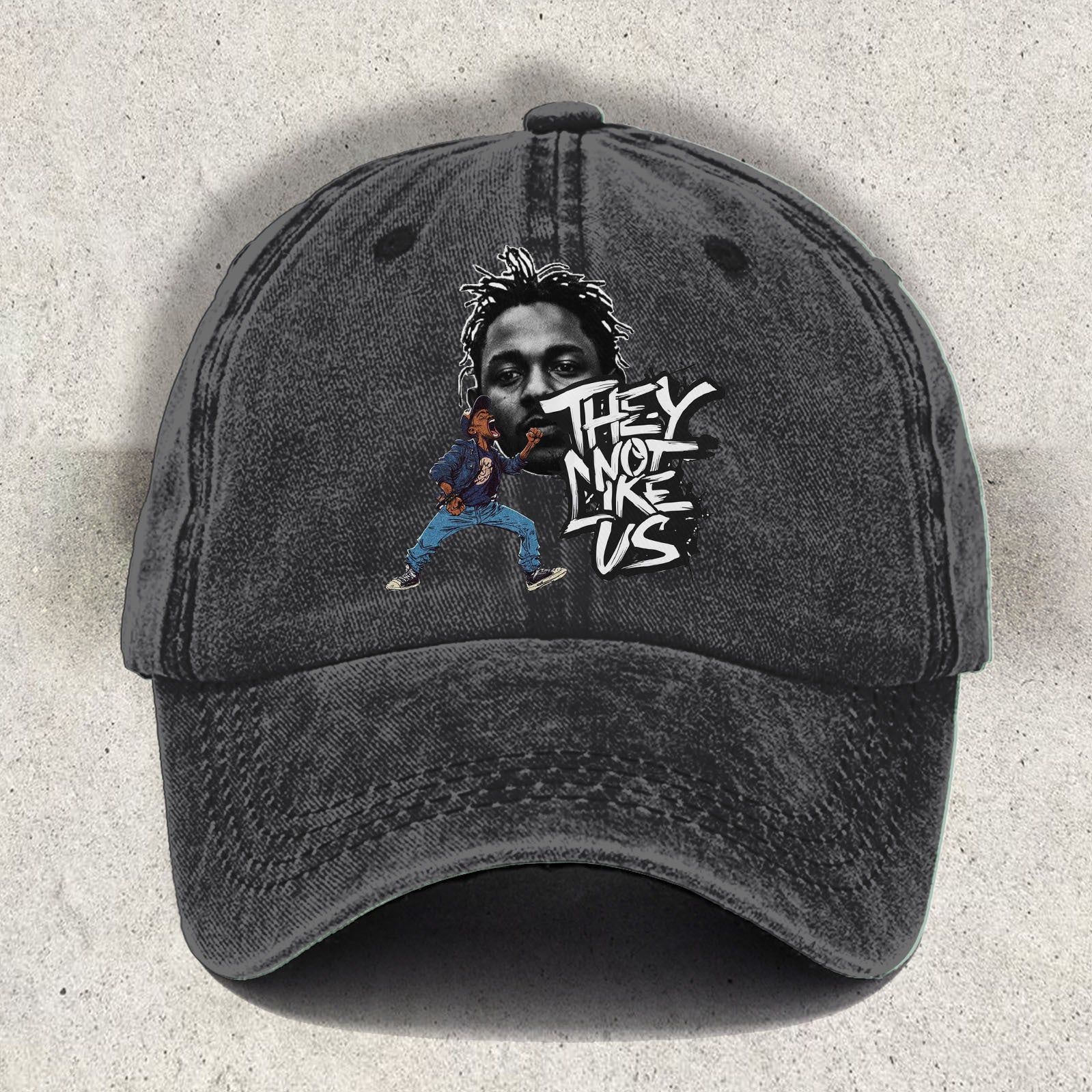They Not Like Us Printed Baseball Cap