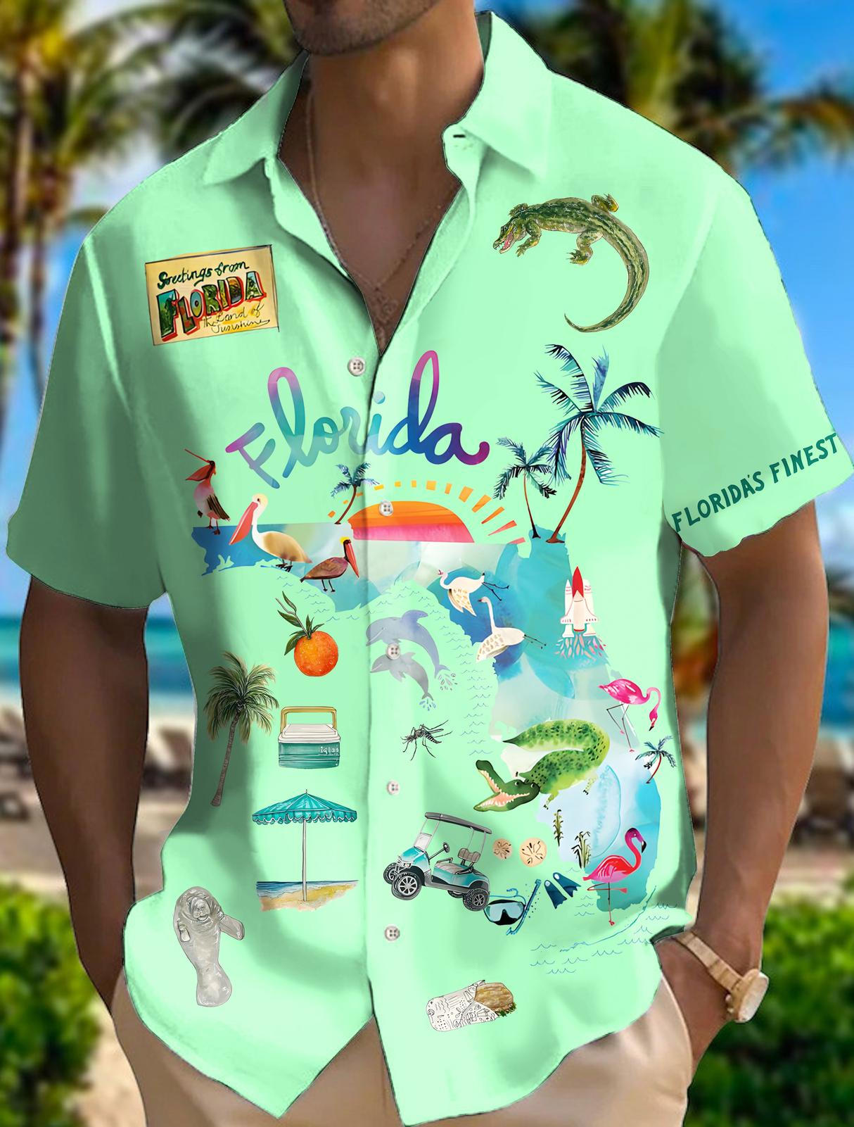 Florida Men's Short Sleeve Shirts