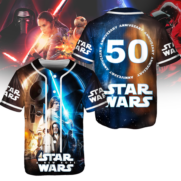 Star Wars 3D Apparel Baseball Jersey