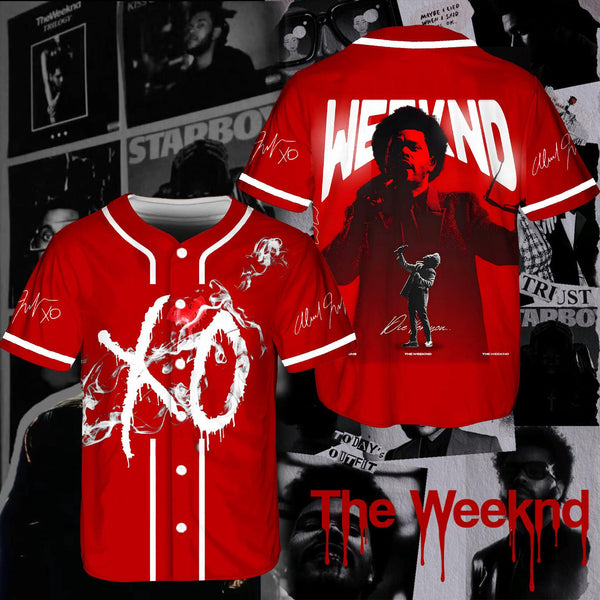 The Weeknd Baseball Jersey