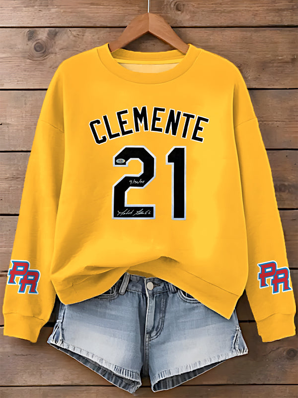 Puerto Rican Printed Long Sleeve Casual Top