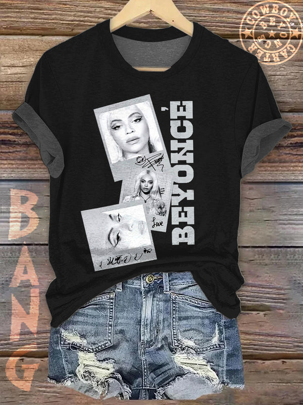 Cowboy Carter Beyoncé Crew Neck T-shirt