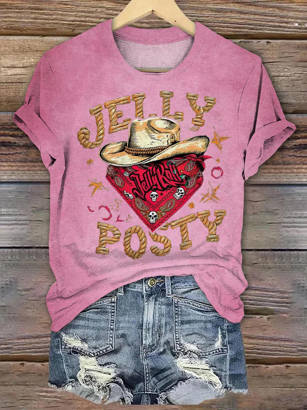Jelly Roll Posty Crew Neck T-shirt