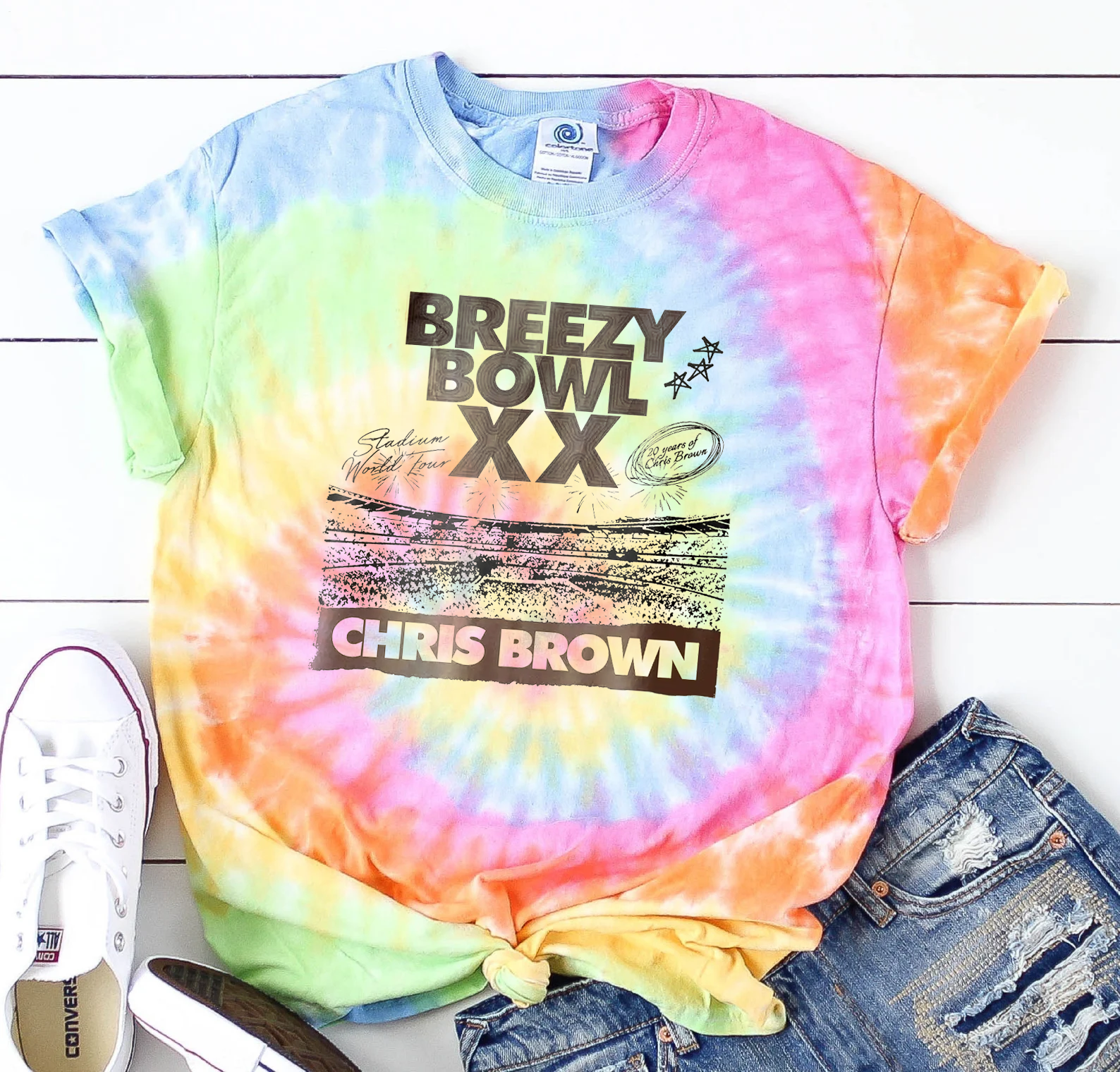 Camiseta de cuello redondo Breezy Bowl XX 