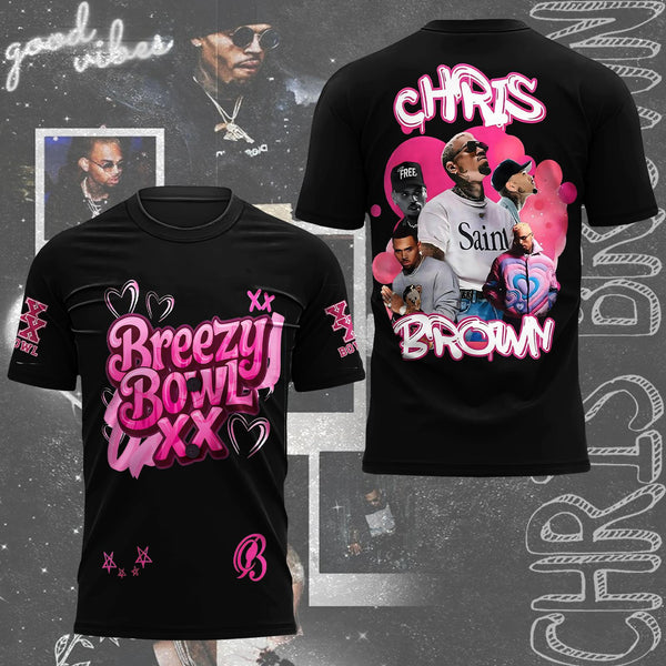 Breezy Bowl XX Tour Crew Neck T-shirt