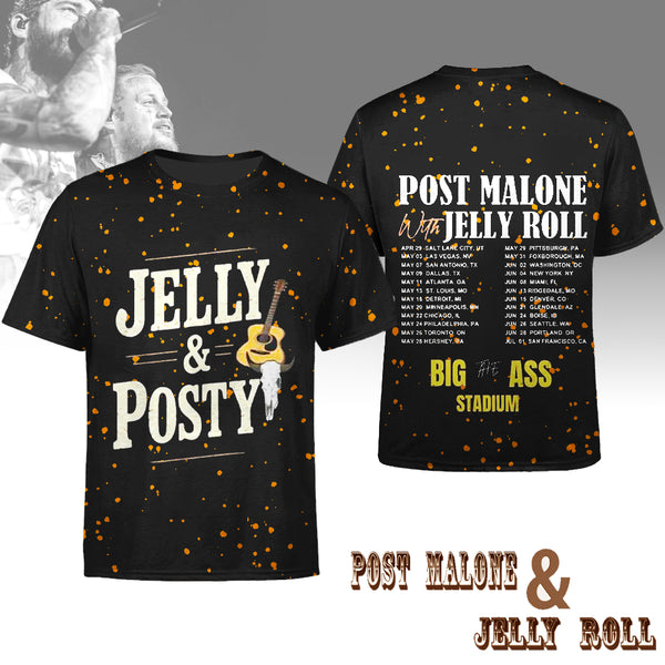 Malone And Jelly Crew Neck T-shirt