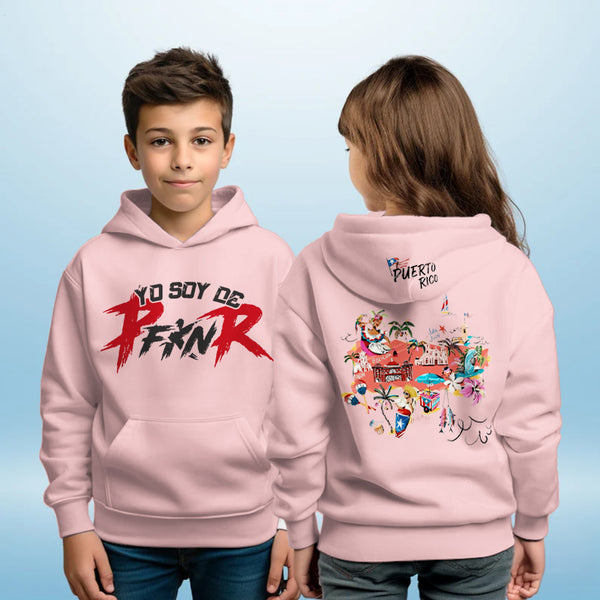 Puerto Rico Children's Hooded Hoodie