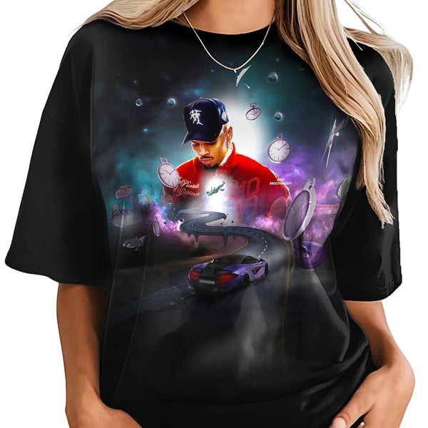 Chris Brown Breezy Bowl XX Crew Neck T-shirt
