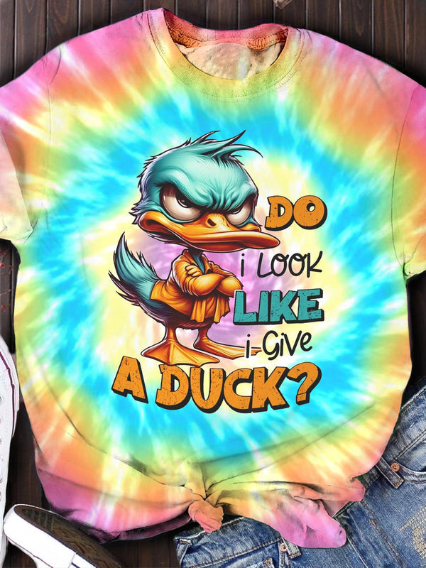 Do I Look Loke I Give A Duck Funny T-shirt