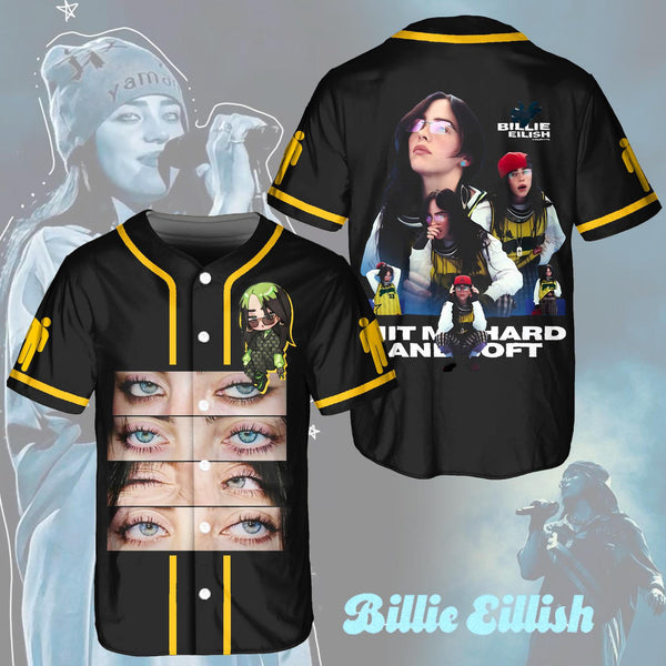 Hit Me Hard and Soft Billie Eilish 2025 Baseball Jersey