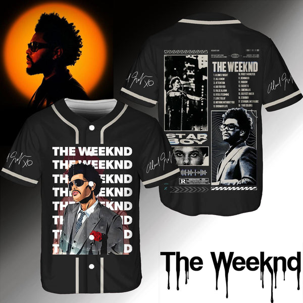 The Weeknd Baseball Jersey