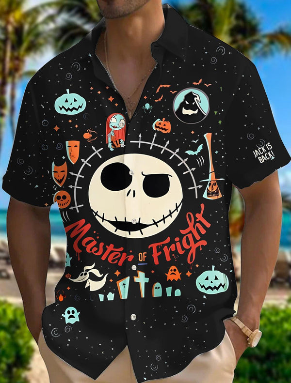 The Nightmare Before Christmas Men's Short Sleeve Shirts