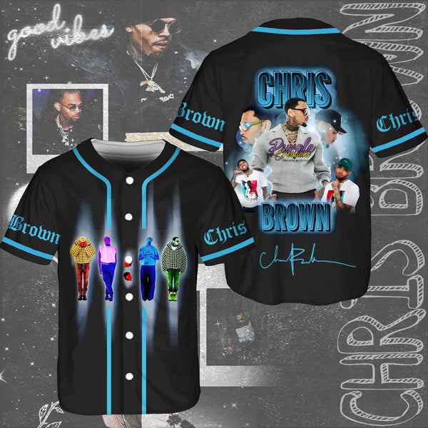 Chris Brown Baseball Jersey