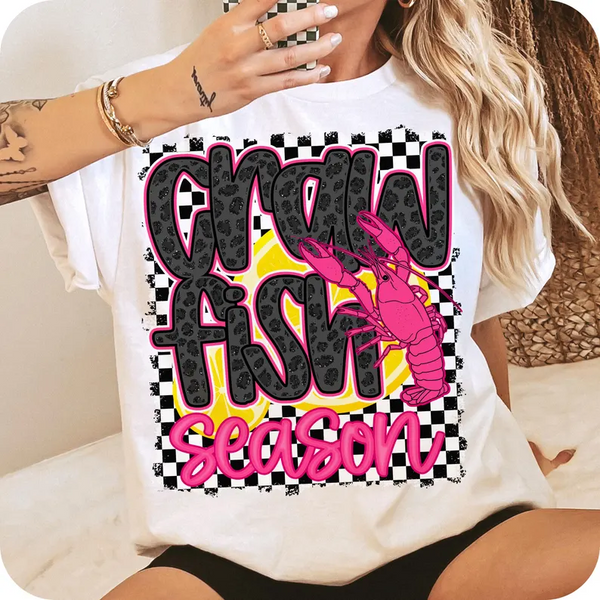 Crawfish Sublimation design T-Shirt