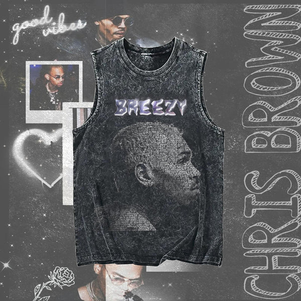 Chris Brown Concert Vintage Tank Top