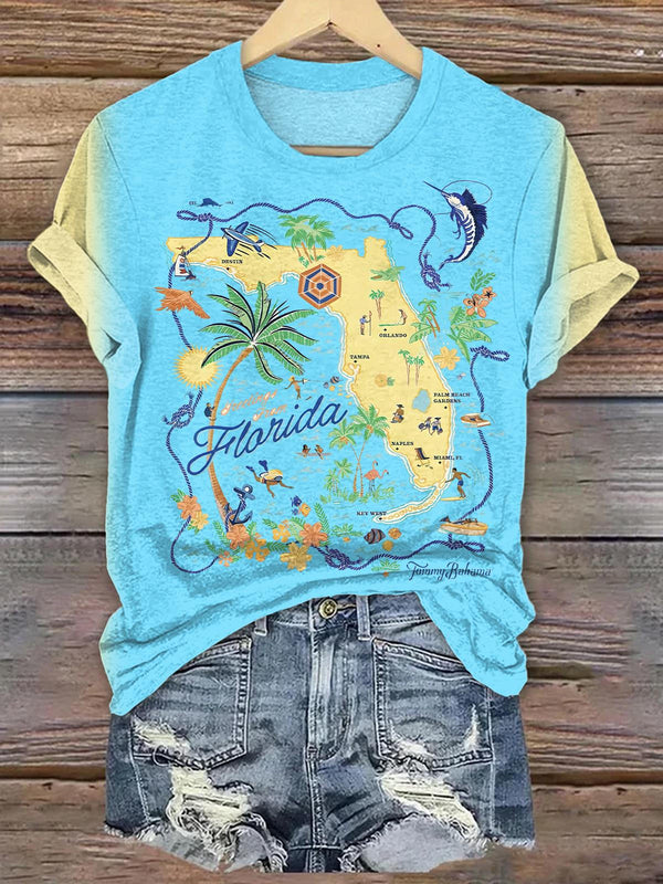 Florida Crew Neck T-shirt