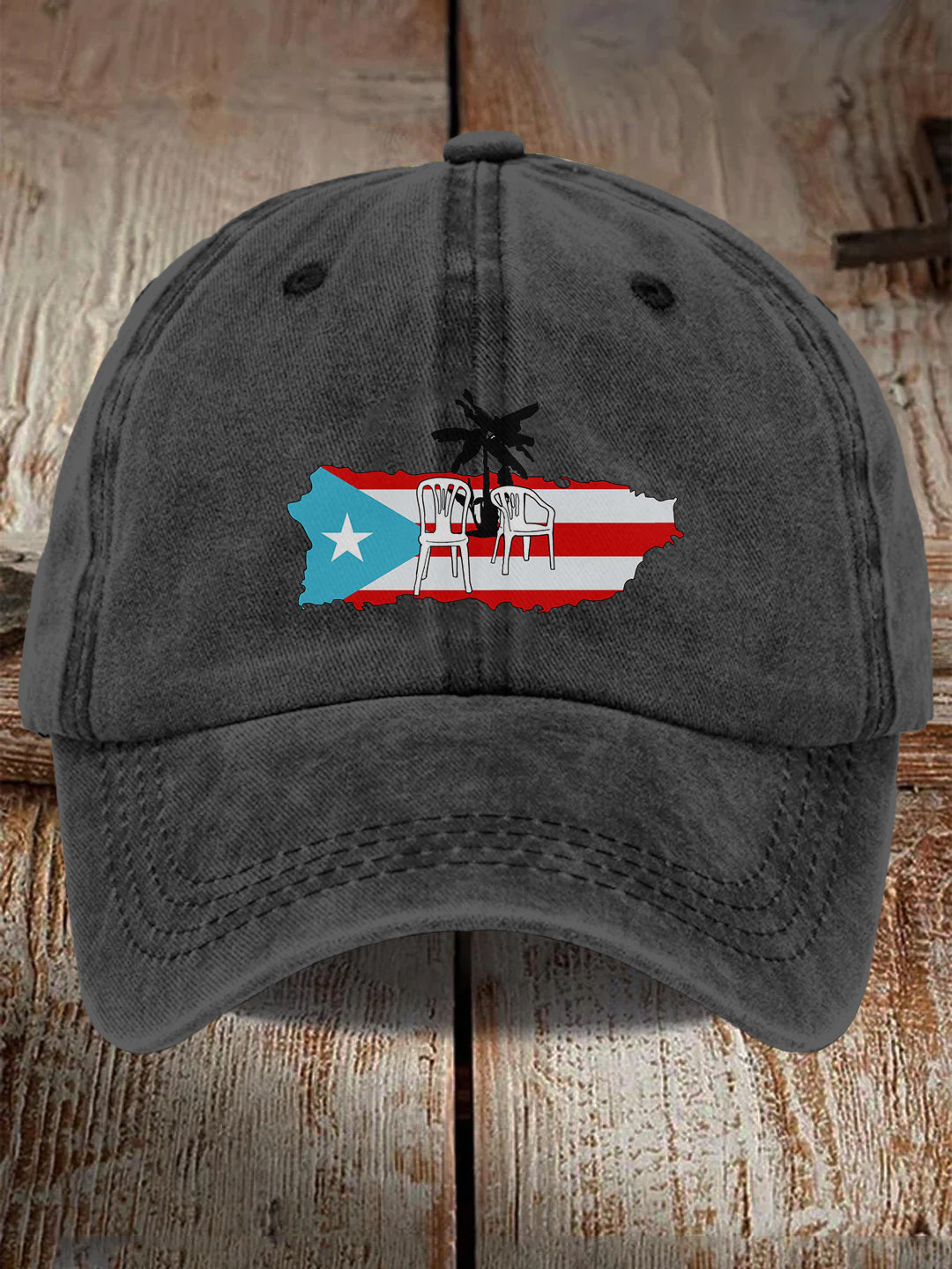 Puerto Rico Bad Bunny Print Baseball Cap