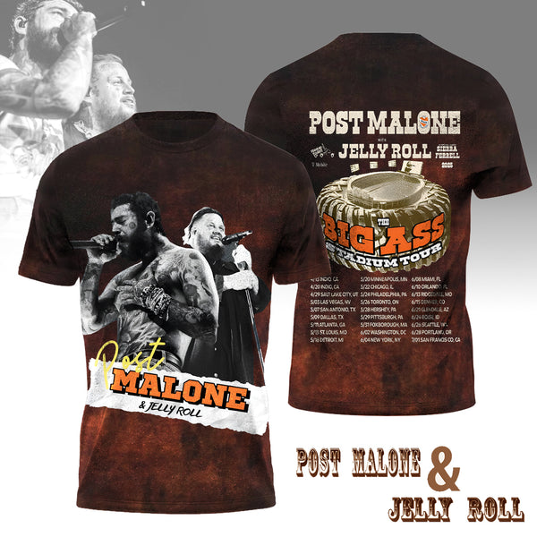 Malone And Jelly Crew Neck T-shirt