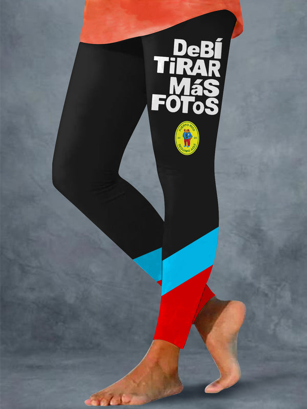 Leggings con estampado de Bad Bunny de Concho