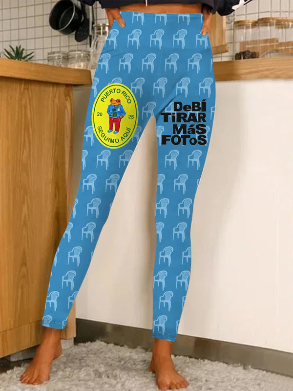 Debi Tirar Mas Fotos Concho Print Leggings