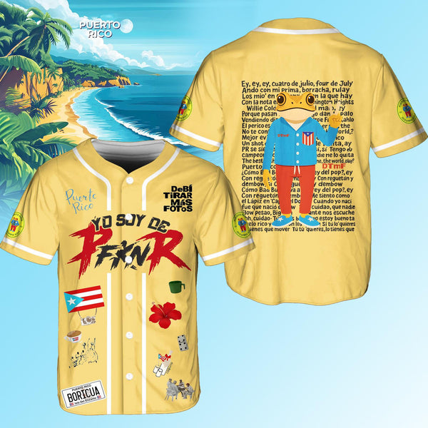 BadBunny Frog Baseball Jersey