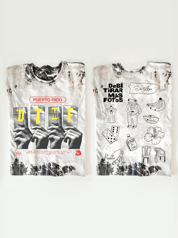 DTMF Print Crew Neck T-shirt