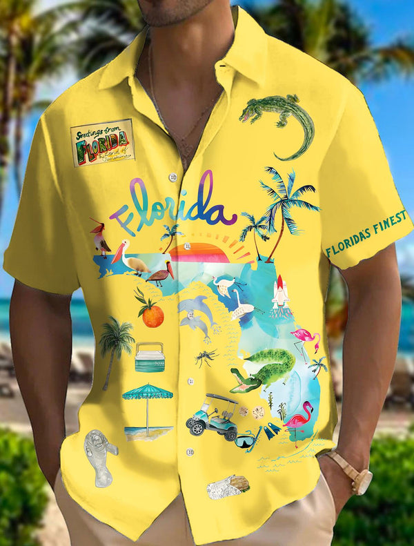 Florida Men's Short Sleeve Shirts
