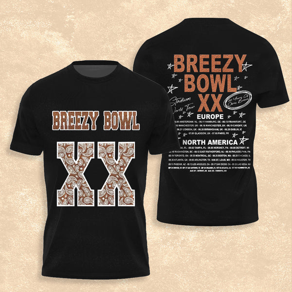 Chris Brown Breezy Bowl Crew Neck T-shirt