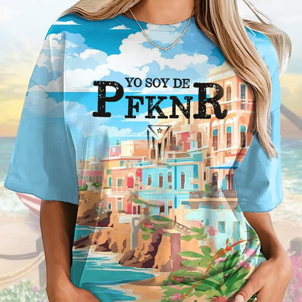 Puerto Rican Badbunny Crew Neck T-shirt
