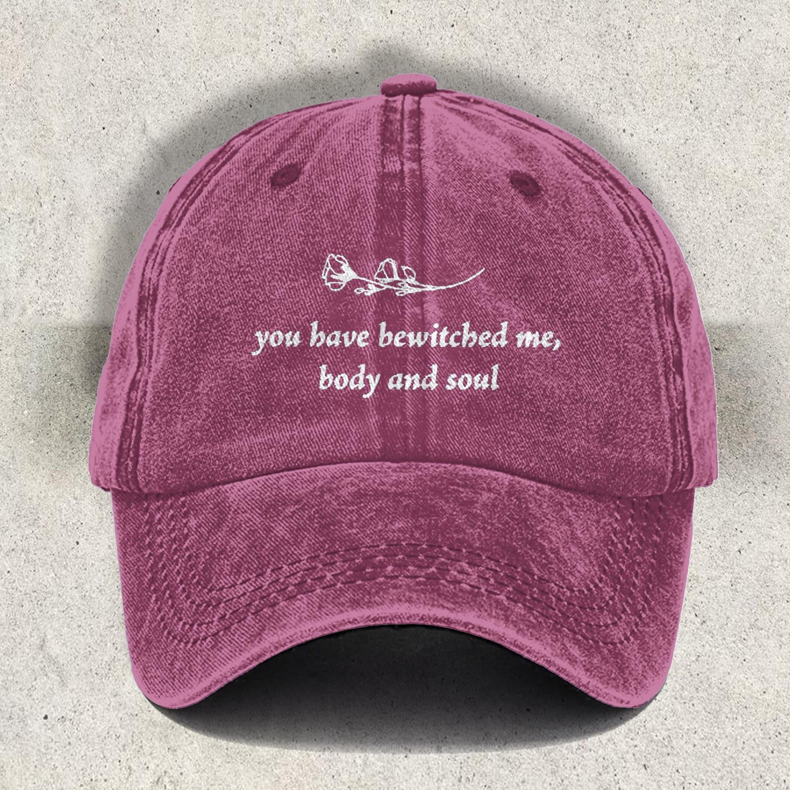 You Have Bewitched Me Mr Darcy Pride And Prejudice Printed Baseball Cap
