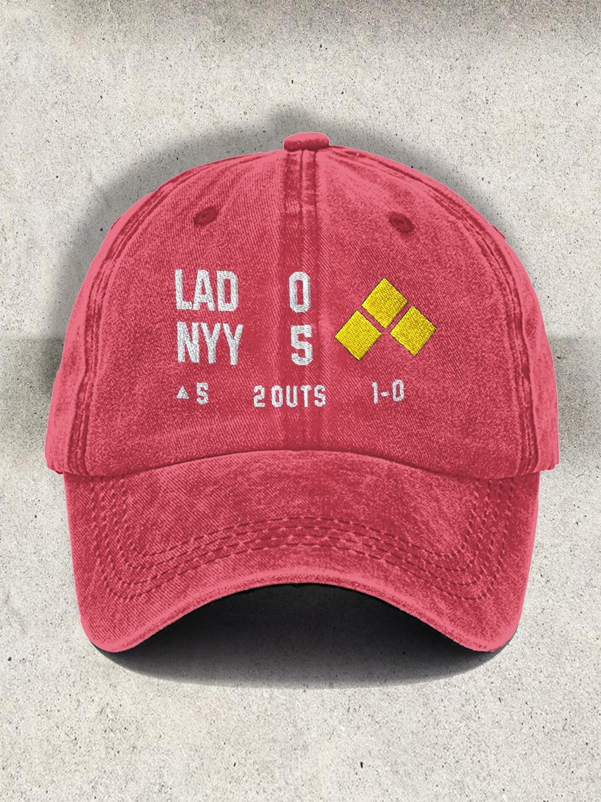 LA Dodgers World Series Game 5 Snapback Printed Baseball Cap