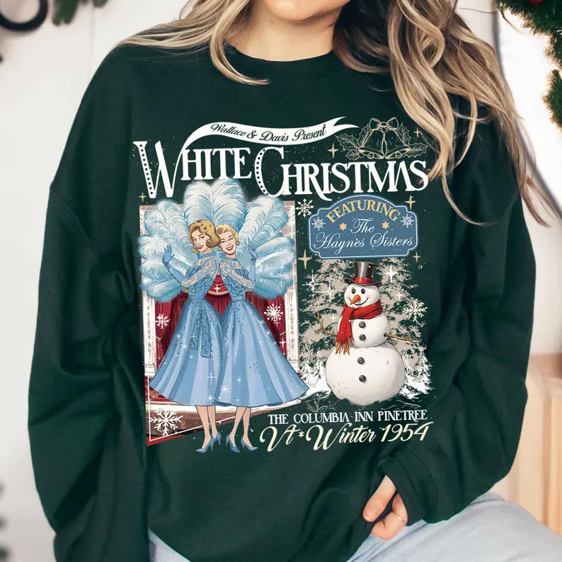 Christmas Sister Retro sweatshirt