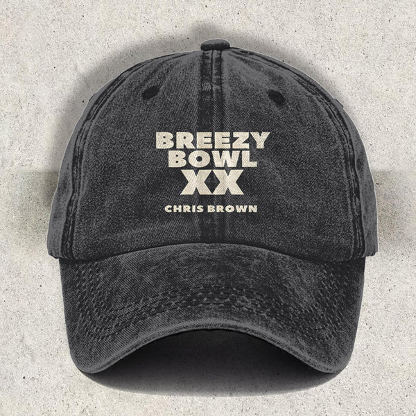 Breezy Bowl XX Tour Printed Baseball Cap