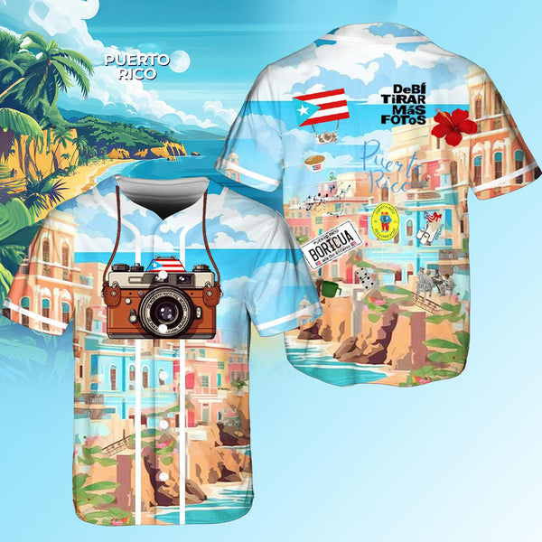 Puerto Rico Baseball Jersey