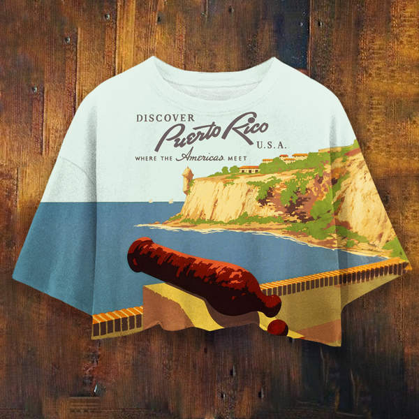 Discover Puerto Rico Women's Umbilized T-shirt