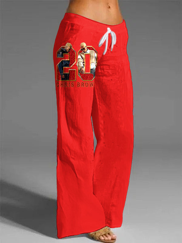 Women's Breezy Bowl XX Printed Casual Pants