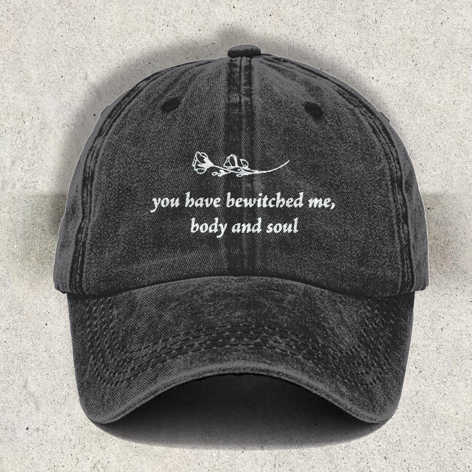 You Have Bewitched Me Mr Darcy Pride And Prejudice Printed Baseball Cap