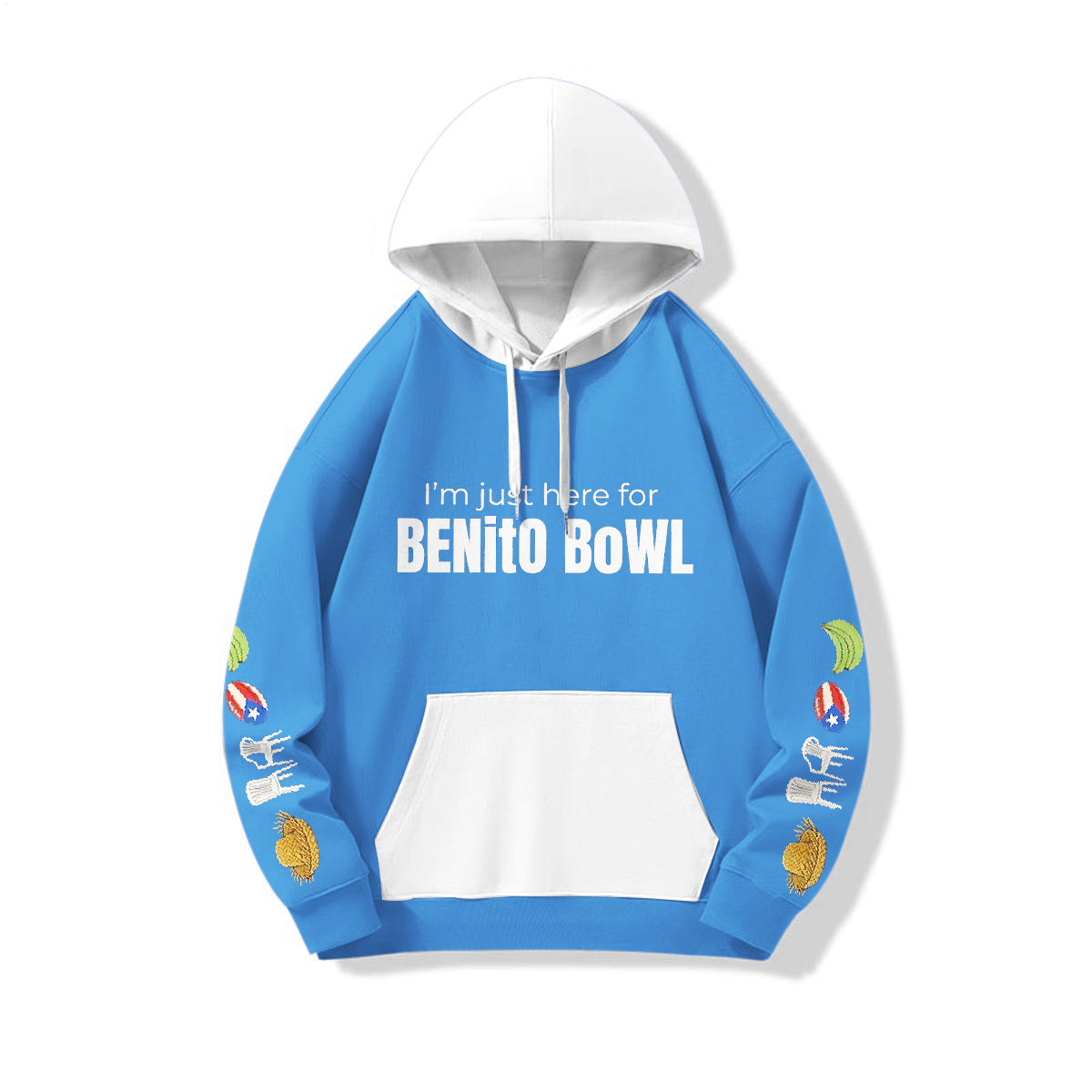 Benito Bowl Loose Fit Hooded Sweatshirt With Pockets