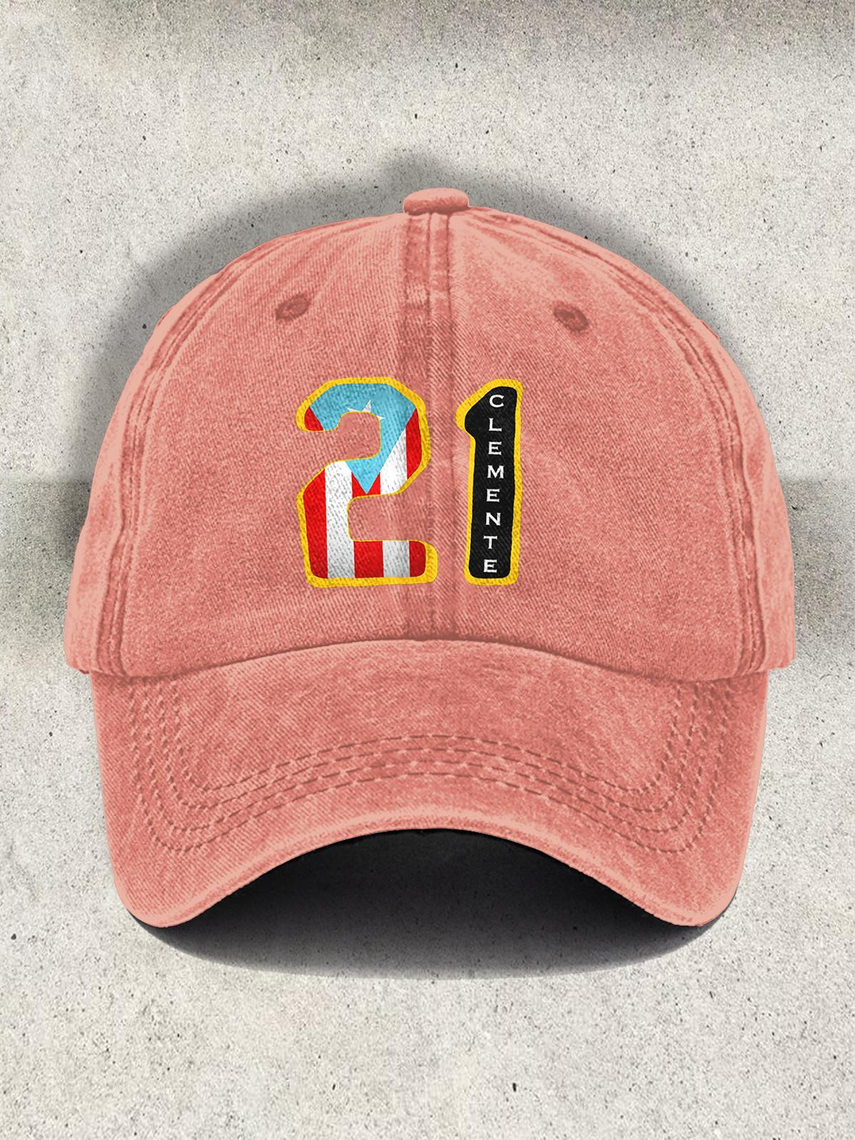 Roberto Clemente Printed Baseball Cap