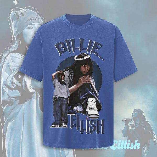Billie Eilish Hit Me Hard And Soft Tour Crew Neck T-shirt