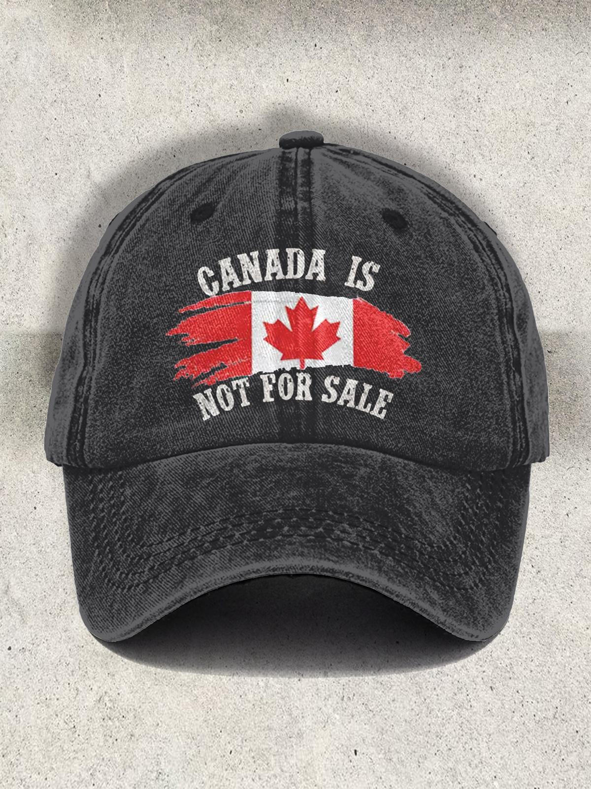 Canada Print Baseball Cap