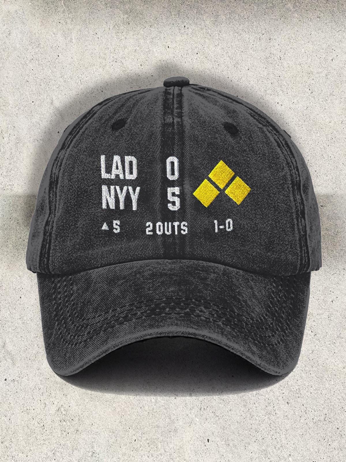 LA Dodgers World Series Game 5 Snapback Printed Baseball Cap