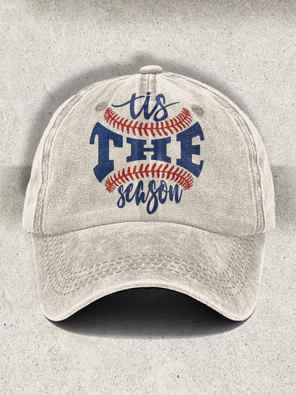 Gorra de béisbol con estampado "Tis The Season"